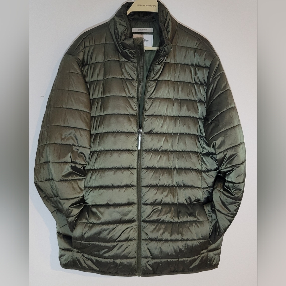 Goodfella Men's Olive Puffer Jacket